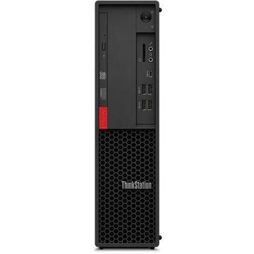 Sistem desktop brand Lenovo ThinkStation P330 9th gen Intel® Core™ i7 i7-9700 8 GB DDR4-SDRAM 256 GB SSD Mini Tower Black Workstation Windows 10 Pro