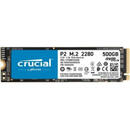 SSD Crucial P2 500GB PCI Express 3.0 x4, M.2 2280