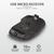 Mouse Trust Themo Rechargeable Wireless Black