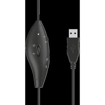 Casti Trust Mauro USB Headset for PC/laptop