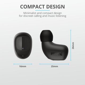 Casti Trust Nika Compact Bluetooth Earphones