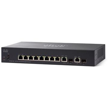 Switch Cisco Small Business SF352-08 Managed L2/L3 Fast Ethernet (10/100) Black 1U