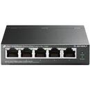 Switch TP-LINK TL-SG1005LP network switch Unmanaged Gigabit Ethernet (10/100/1000) Black Power over Ethernet (PoE)