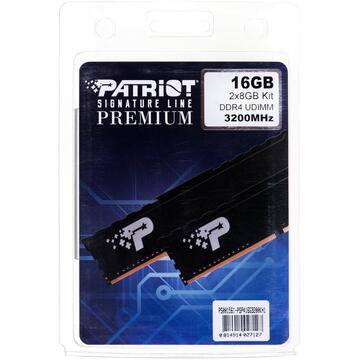 Memorie Patriot Memory Signature Premium PSP416G2666KH1 memory module 16 GB 2 x 8 GB DDR 3200 MHz