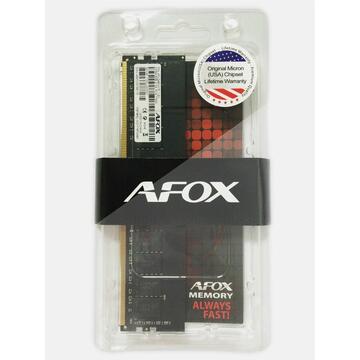 Memorie AFOX DDR4 8G 2666MHZ MICRON CHIP RANK1