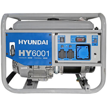 Hyundai HY6001 15CP, 4 timpi,Benzina, 6600W