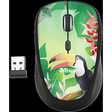 Mouse Trust Yvi, USB Wireless, Toucan