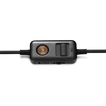 Casti CASTI EDIFIER Gaming cu microfon. flexibil si detasabil pe casca, control volum pe fir, banda sustinere si protectie, vibratii, built-in 7.1 virtual surround sound,iluminareRGB,USB,cablu 2.5m,black, "G4-PRO-BK" (include timbru verde 0.5 lei)