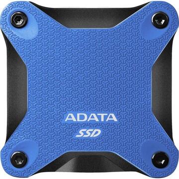 SSD Extern ADATA SD600Q 480 GB External Solid State Drive (blue, USB 3.2 Gen1 (Micro-USB))