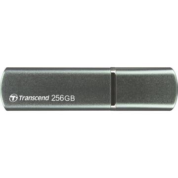 Memorie USB Transcend JetFlash 910 256 GB, USB stick (dark green, USB-A 3.2 Gen 1)
