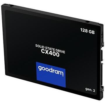 SSD GOODRAM CX400 gen.2 2.5" 128 GB Serial ATA III 3D TLC NAND
