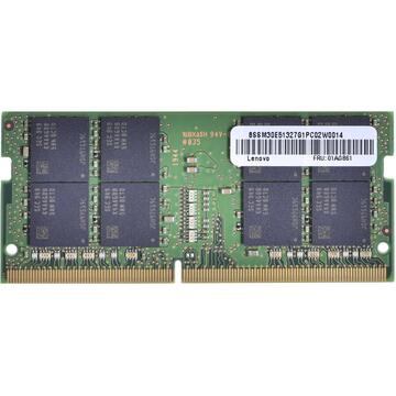 Memorie laptop Lenovo 4X70S69154 memory module 32 GB 1 x 32 GB DDR4 2666 MHz