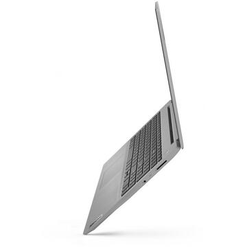 Notebook Laptop Lenovo 15.6'' IdeaPad 3 15ADA05, FHD, Procesor AMD Ryzen™ 7 3700U (4M Cache, up to 4.0 GHz), 8GB DDR4, 256GB SSD, Radeon RX Vega 10, Free DOS, Platinum Grey