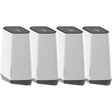 Router wireless Netgear Orbi Pro WiFi 6 AX6000 Business Tri-band Mesh System - 4 Pack