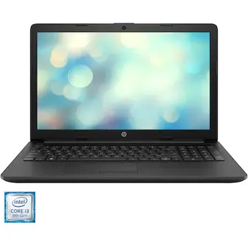 Notebook Laptop HP 15-da0204nq cu procesor Intel® Core™ i3-8130U pana la 3.40 GHz, 15.6", HD, 4GB, 256GB SSD, Intel® UHD Graphics 620, Free DOS, Black