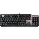 Tastatura MSI Vigor GK50 keyboard USB QWERTY US English Black,Metallic