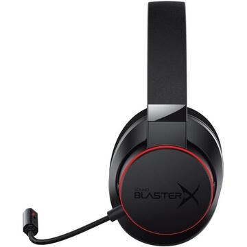 Casti Creative Labs Sound BlasterX H6 Headset Head-band Black