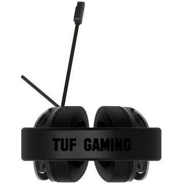 Casti Asus TUF Gaming H3, 3.5mm jack, Black-Grey