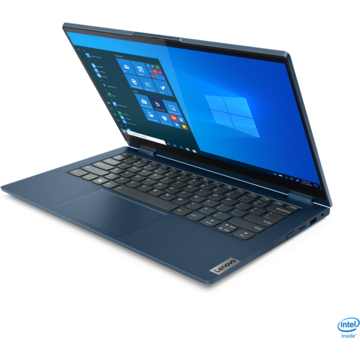 Notebook LENOVO ThinkBook 14s Yoga i5-1135G7 14.0inch FHD 8GB 512GB SSD M.2 Integrated WLAN+BT FPR HD 4Cell W10P64 1Y CCI