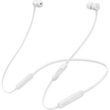 Casti Wireless Bluetooth In Ear Beats X, Izolare A Sunetului, Microfon Si Buton Control Volum, Alb