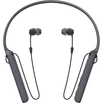 Sony Casti Wireless Bluetooth WI-C400 In Ear, NFC, Microfon, Buton Control, Asistenta Vocala, Negru