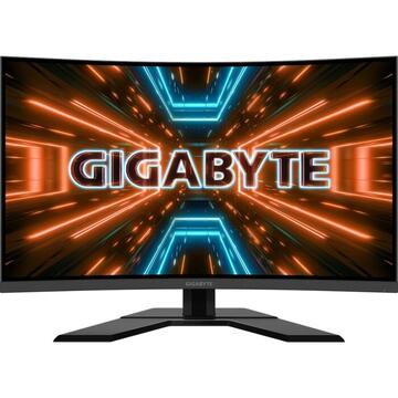 Monitor LED GIGABYTE G32QC - 31.5 - gaming monitor (black, 165 Hz, AMD Free-Sync, QHD, 165Hz panel)