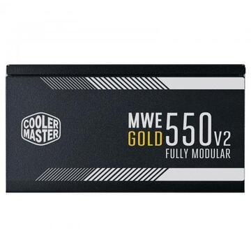Sursa SURSA COOLER MASTER  550W (real), MWE Gold 550 V2, silent HDB fan 120mm, 80 Plus Gold, 2x PCI-E (6+2), 8x S-ATA, modulara "MPE-5501-AFAAG-EU"