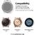 Curea din piele Ringke Leather One Classic Band pentru Samsung Galaxy Watch 3 41mm / marime 20mm Negru