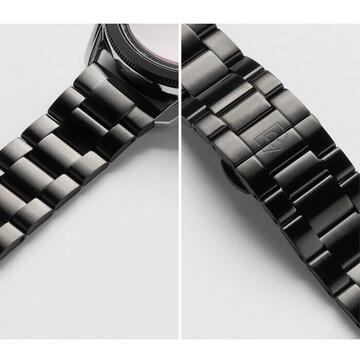 Bratara otel inoxidabil Ringke Metal One pentru Galaxy Watch 3 41mm / marime 20mm Negru