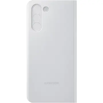 Husa Samsung S21  Smart Clear View Cover (EE) Light Gray