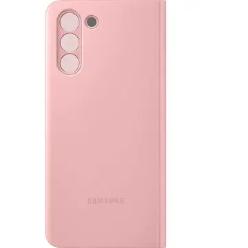 Husa Samsung S21  Smart Clear View Cover (EE) Pink