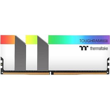 Memorie Thermaltake DDR4 - 64 GB -3600 - CL - 18 - Dual Kit, RAM (white, R022R432GX2-3600C18A, TOUGHRAM RGB)