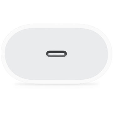 Incarcator de retea Apple USB-C 20W compatibil iPhone 12, iPhone 13, iPhone 14, iPhone 15