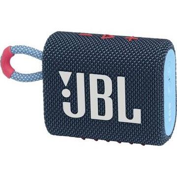 Boxa portabila JBL Go 3 Blue-Pink