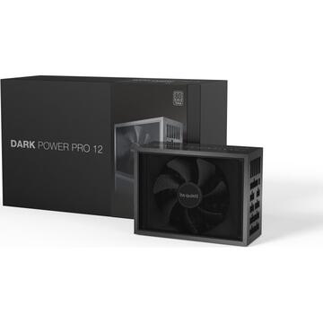 Sursa be quiet! Dark Power Pro 12 1500W, PC power supply (black, 10x PCIe, cable management)