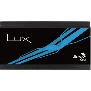 Sursa Aerocool LUX 550W power supply unit 20+4 pin ATX ATX Black