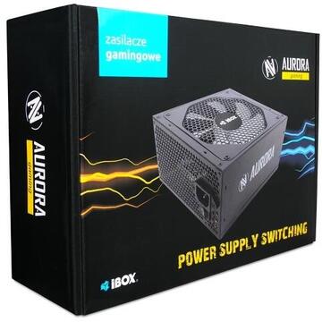 Sursa Power Supply IBOX AURORA 500W 14 CM FAN ZIA500W14CMBOX
