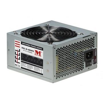 Sursa Modecom FEEL III - 400 ATX power supply unit 400 W Silver