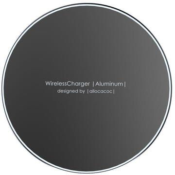 Incarcator de retea Wireless charger Allocacoc 11023BK/WLCGAL