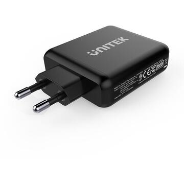 Incarcator de retea UNITEK P1102A mobile device charger indoor Black