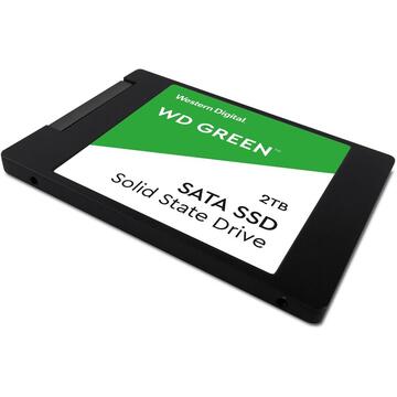 SSD Western Digital Green SSD 2TB 2.5inch SATA3 7mm 3D NAND