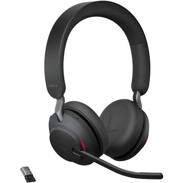 Jabra Evolve2 65, headset (black, UC, USB-A)