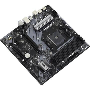 Placa de baza Asrock B550M Phantom Gaming 4 Socket AM4 micro ATX AMD B550