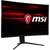Monitor LED MSI Optix MAG322CQR 80 cm (31.5") 2560 x 1440 pixels WQHD LED Black
