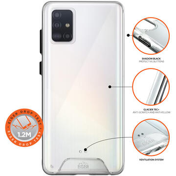 Husa Eiger Husa Glacier Case Samsung Galaxy A51 Clear (shock resistant)