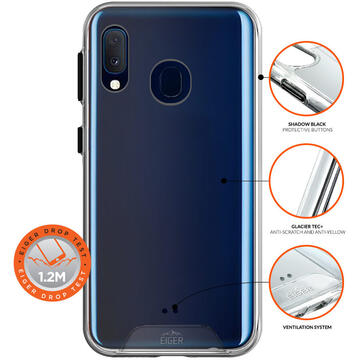 Husa Eiger Husa Glacier Case Samsung Galaxy A20e Clear (shock resistant)