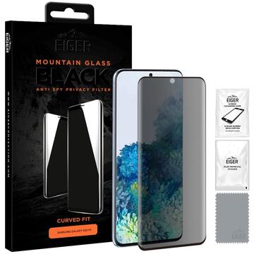 Eiger Folie Sticla 3D Privacy Mountain Glass Samsung Galaxy S20 FE G780 Clear (0.33mm, 9H, curved)