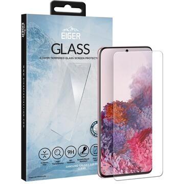 Eiger Folie Sticla Temperata Samsung Galaxy S20 FE G780 Clear (9H, 2.5D, 0.33mm)