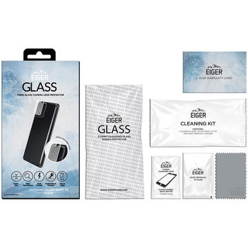 Eiger Folie Sticla Camera Fibre Glass Samsung Galaxy Note 20 Clear (0.20mm)