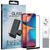 Eiger Folie Sticla 3D Edge to Edge Samsung Galaxy A20e Clear Black (0.33mm, 9H, perfect fit, curved, oleophobic)